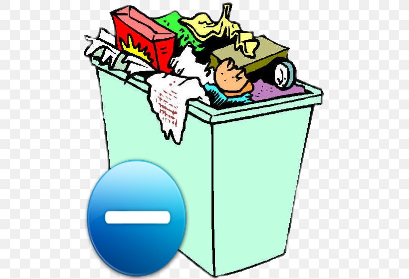 Rubbish Bins & Waste Paper Baskets Trash Clip Art, PNG, 490x561px, Waste, Area, Artwork, Container, Empty Download Free