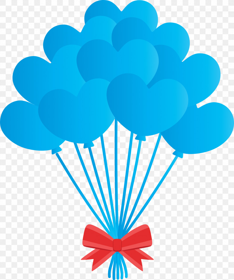 Balloon, PNG, 2501x3000px, Balloon, Aqua, Cloud, Parachute, Teal Download Free