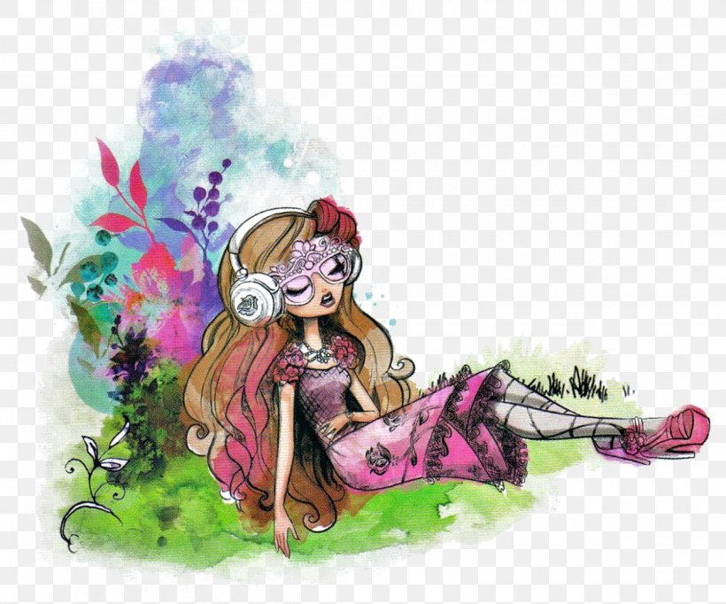 Ever After High YouTube Monster High Doll, PNG, 1250x1040px, Watercolor, Cartoon, Flower, Frame, Heart Download Free