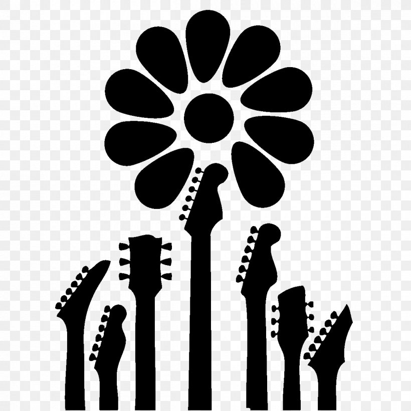 Wall Decal Sticker Guitar Mural, PNG, 1200x1200px, Watercolor, Cartoon, Flower, Frame, Heart Download Free
