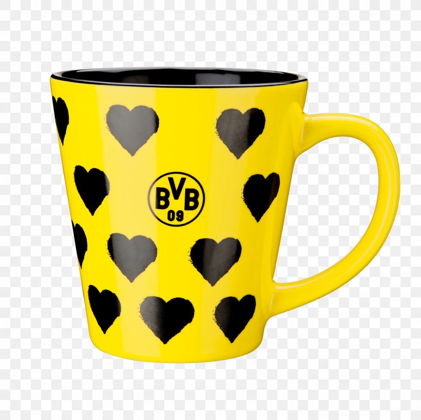 Borussia Dortmund Bundesliga Westfalenstadion FC Schalke 04 Coffee Cup, PNG, 1600x1600px, Borussia Dortmund, Bundesliga, Coffee Cup, Cup, Drinkware Download Free