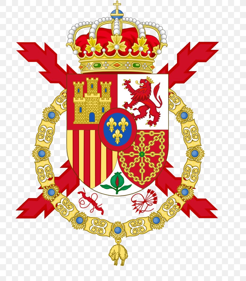 Coat Of Arms Of The King Of Spain Coat Of Arms Of The King Of Spain Monarchy Of Spain Spanish Royal Family, PNG, 719x936px, Spain, Badge, Charles Iii Of Spain, Charles Iv Of Spain, Coat Of Arms Download Free