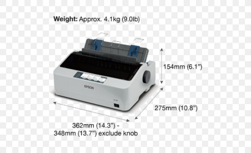 Dot Matrix Printing Epson Printer Ink, PNG, 500x500px, Dot Matrix Printing, Continuous Ink System, Dot Matrix, Dot Matrix Printer, Electronic Device Download Free