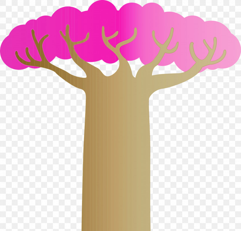 Pink M M-tree Flower Meter Tree, PNG, 3000x2880px, Abstract Tree, Cartoon Tree, Flower, Meter, Mtree Download Free