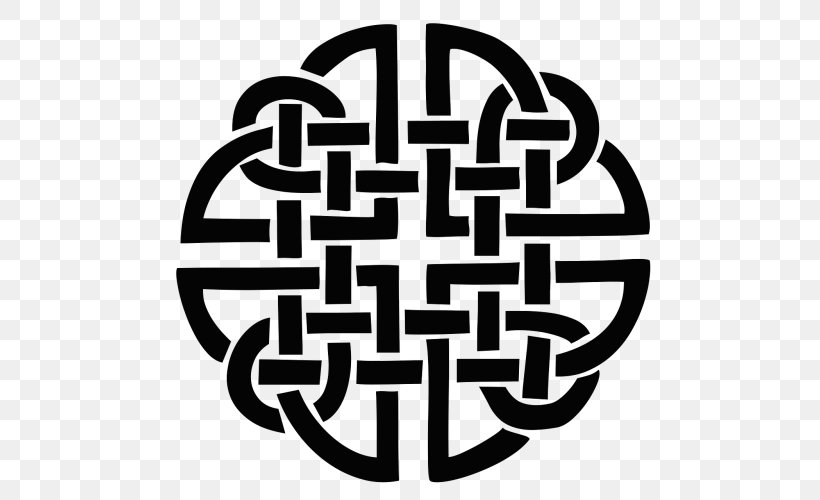 Celtic Knot Celts Clip Art Image, PNG, 500x500px, Celtic Knot, Black And White, Brand, Celtic Art, Celts Download Free