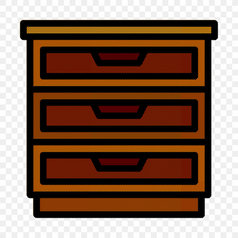Chest Of Drawers Icon Furniture And Household Icon Home Decoration Icon, PNG, 1156x1156px, Chest Of Drawers Icon, Furniture And Household Icon, Home Decoration Icon, Homestuff, Orange Sa Download Free