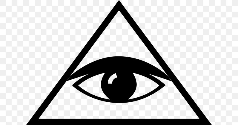 Eye Of Providence Clip Art Illuminati, PNG, 640x430px, Eye Of Providence, Black, Blackandwhite, Eye, Eye Color Download Free