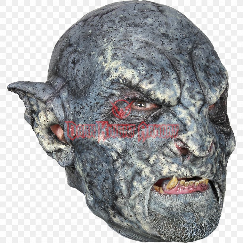 Latex Mask Orc Costume Goblin, PNG, 850x850px, Mask, Blue, Character, Clothing, Clothing Accessories Download Free