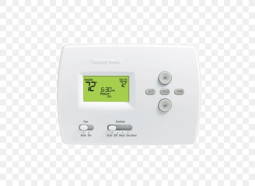 Programmable Thermostat Honeywell Pro 4000 Honeywell Pro 3000, PNG, 600x600px, Programmable Thermostat, Central Heating, Customer Service, Electronics, Electronics Accessory Download Free