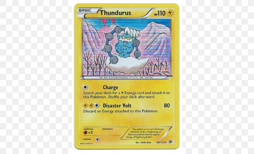 Thundurus Magic Madhouse Yellow Pokémon, PNG, 500x500px, Thundurus, Games, Organism, Pokemon, Recreation Download Free