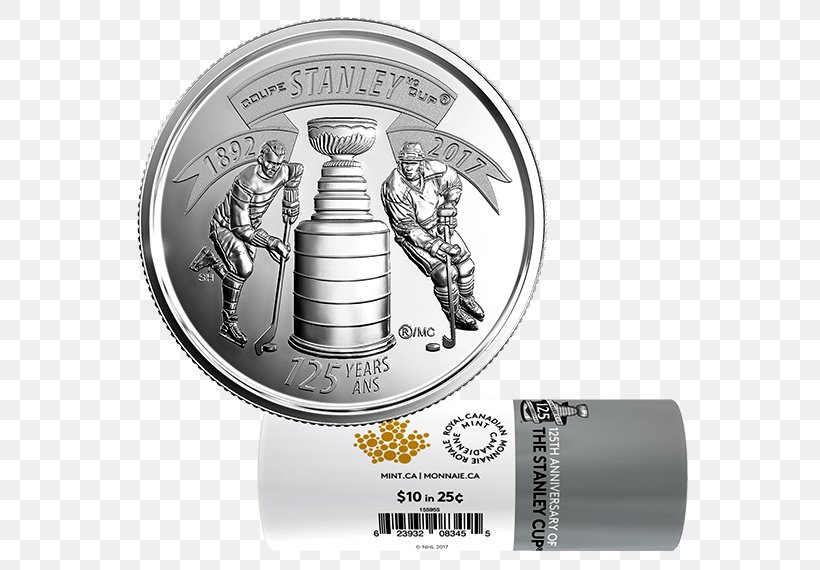 Canada Stanley Cup Quarter Coin Pittsburgh Penguins, PNG, 570x570px, 2017 Stanley Cup Finals, Canada, Brand, Cent, Coin Download Free
