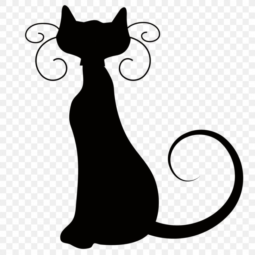 Cat Clip Art Halloween Image, PNG, 1024x1022px, Cat, Black Cat, Blackandwhite, Carnivore, Cartoon Download Free
