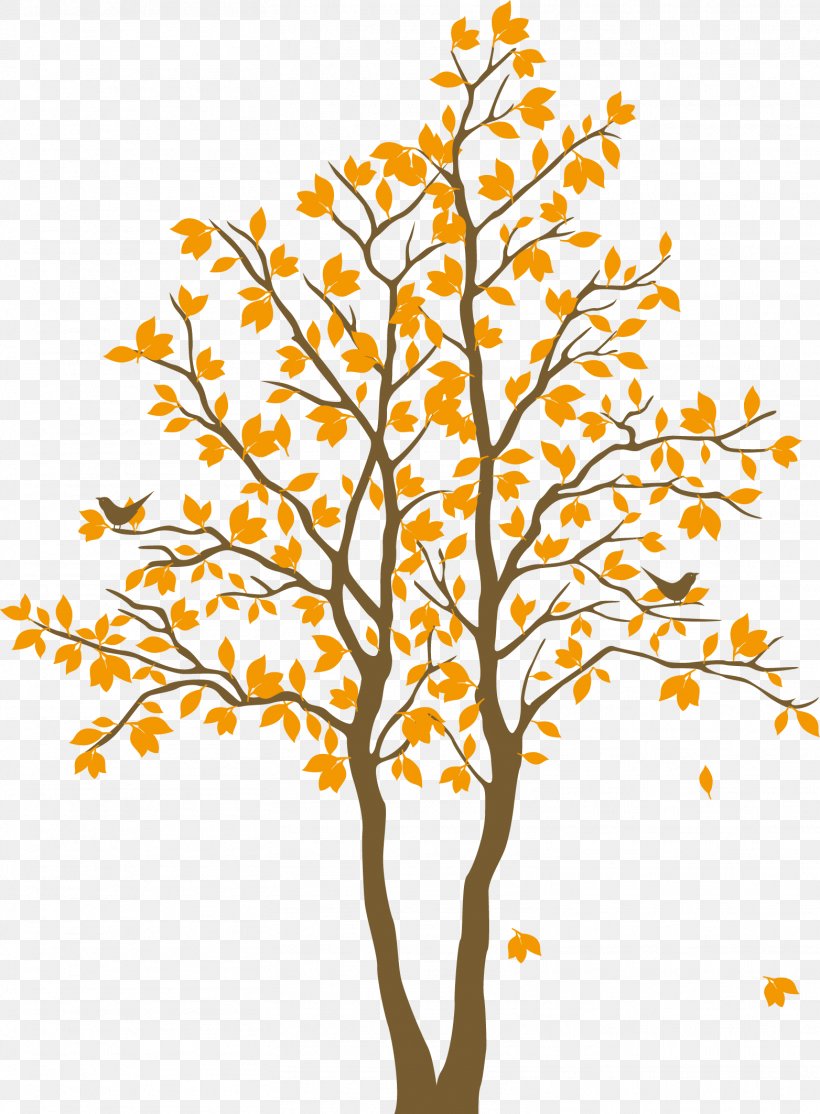 Yellow Maple Tree, PNG, 1564x2126px, Wall Decal, Adhesive, Area, Branch, Carpet Download Free