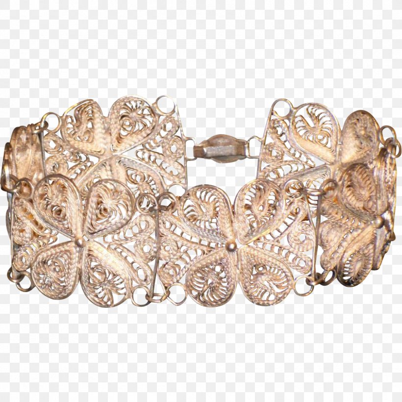 Bracelet Filigree Sterling Silver Antique, PNG, 844x844px, Bracelet, Antique, Bangle, Bling Bling, Fashion Accessory Download Free