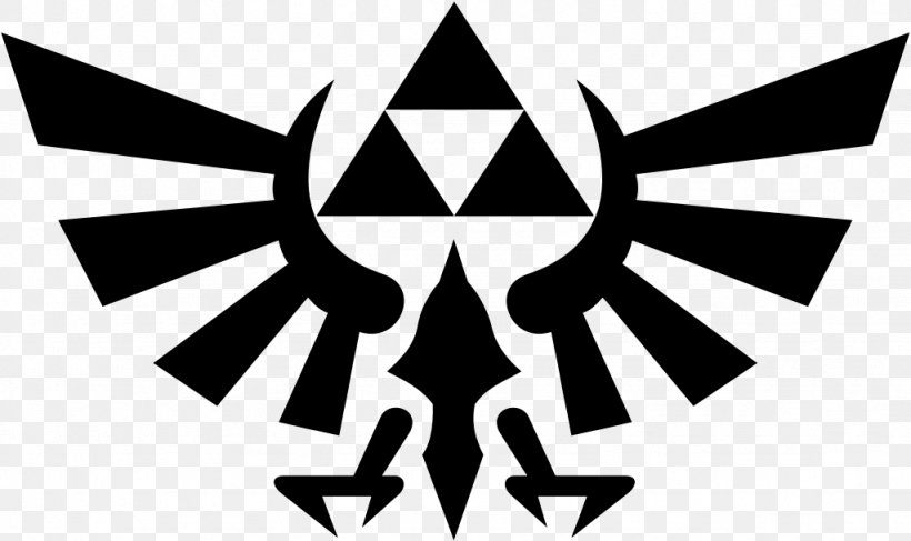 The Legend Of Zelda: Tri Force Heroes The Legend Of Zelda: Breath Of The Wild The Legend Of Zelda: Four Swords Adventures The Legend Of Zelda: Twilight Princess HD, PNG, 1024x609px, Legend Of Zelda Tri Force Heroes, Black And White, Brand, Decal, Legend Of Zelda Download Free