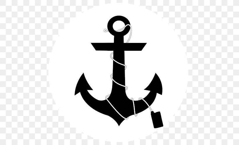 Anchor Stencil Craft Pattern, PNG, 500x500px, Anchor, Applique, Black And White, Boat, Craft Download Free