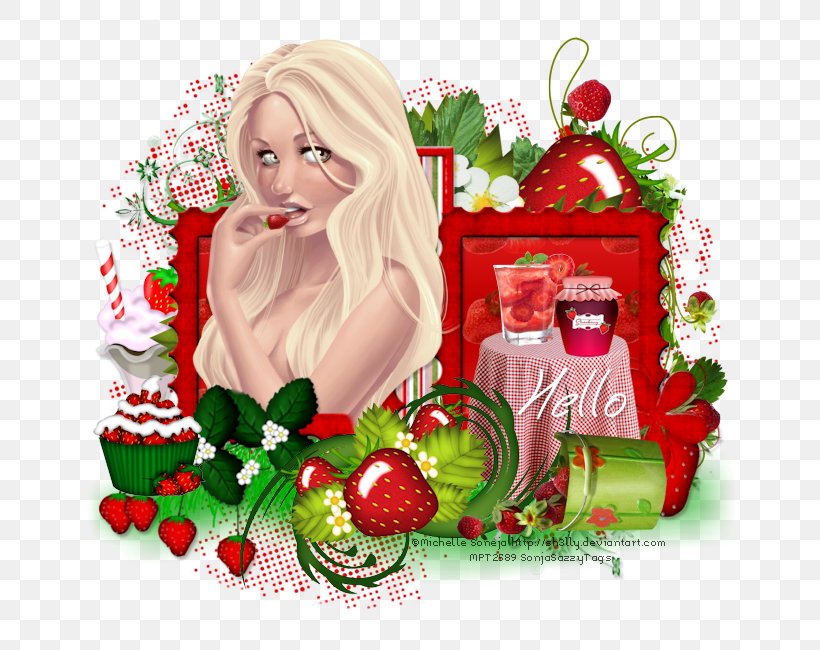 Christmas Ornament Strawberry Gift Character, PNG, 650x650px, Christmas Ornament, Character, Christmas, Christmas Decoration, Fiction Download Free