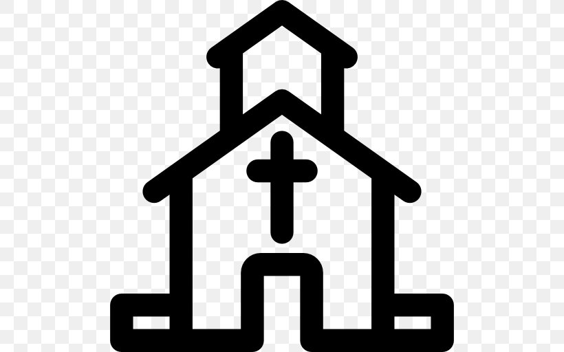 Church, PNG, 512x512px, Symbol, Area, Black And White, Church, Religion Download Free