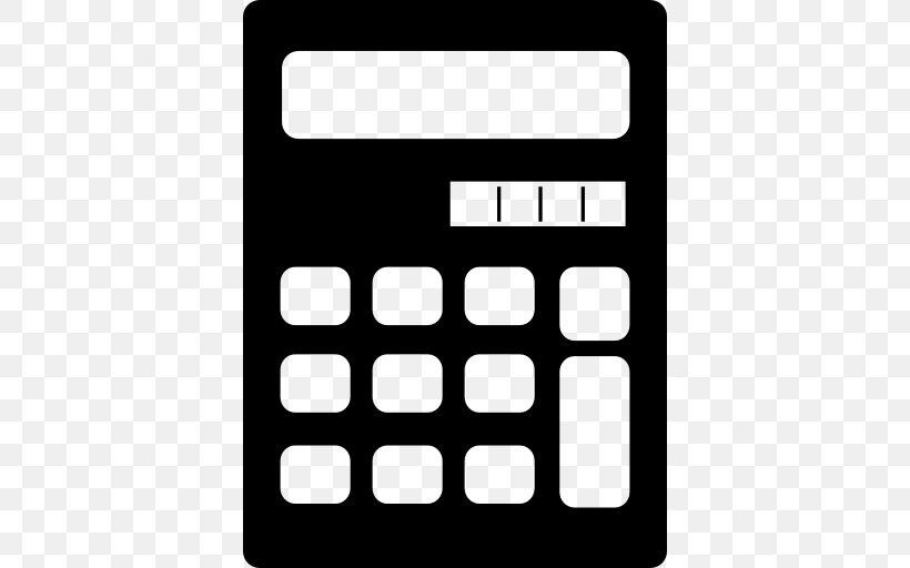 Calculation Clip Art, PNG, 512x512px, Calculation, Adding Machine, Area, Black, Black And White Download Free
