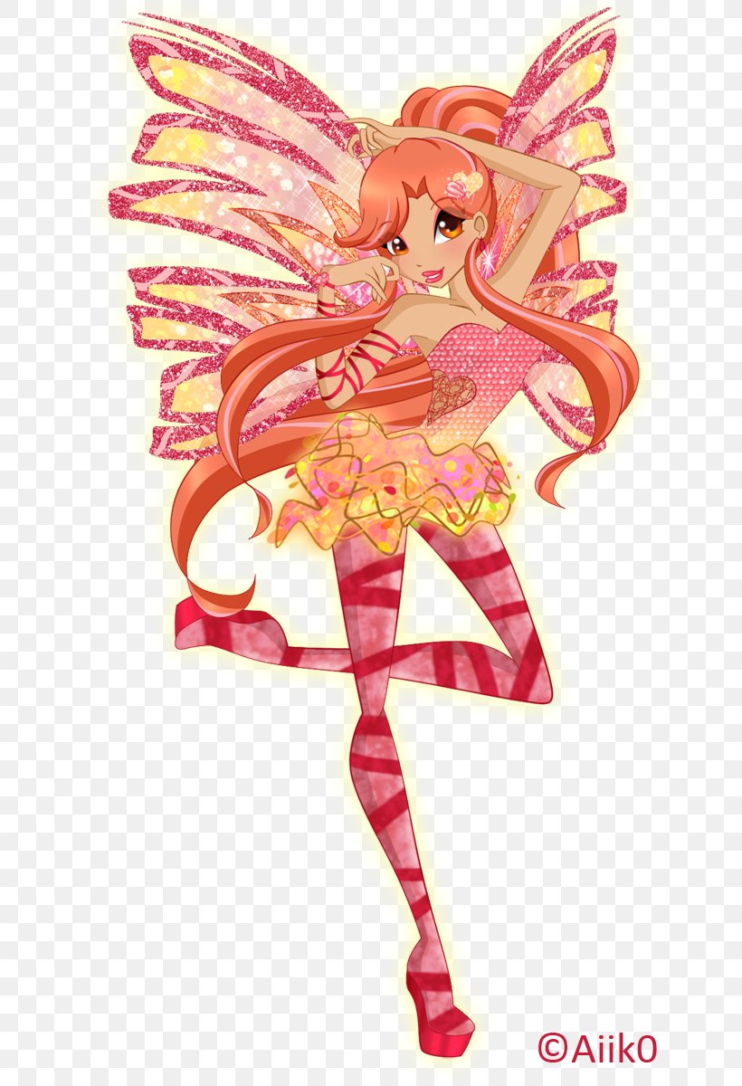 Fairy Bloom Musa Sirenix Stella, PNG, 657x1200px, Fairy, Art, Barbie, Bloom, Costume Design Download Free
