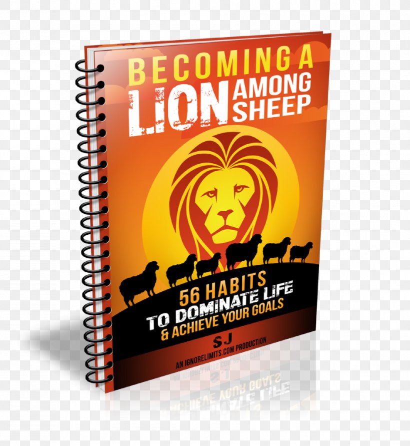 Lion Sheep Habit Book Passive Income, PNG, 942x1024px, Lion, Book, Brand, Eating, Habit Download Free