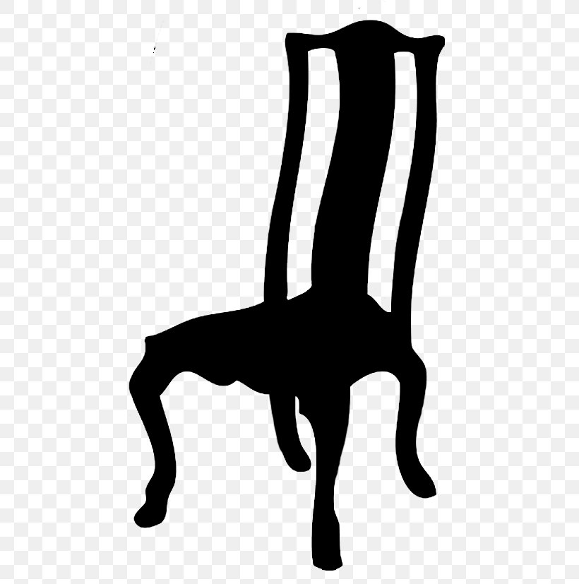 Chair Furniture Silhouette Living Room, PNG, 509x827px, Chair, Black, Black And White, Chaise Longue, Couch Download Free
