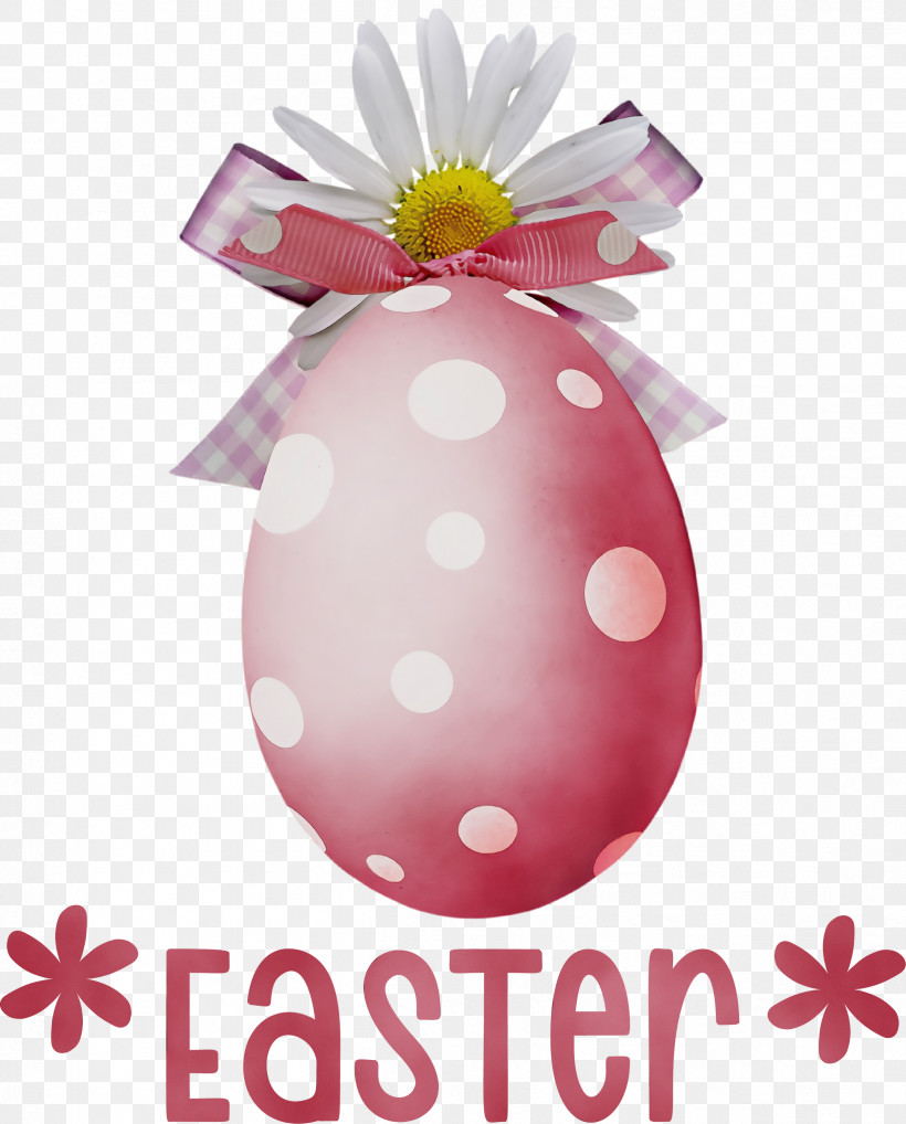 Easter Bunny, PNG, 2416x3000px, Easter Eggs, Bow, Easter Bunny, Easter Egg, Easter Egg Pink Download Free