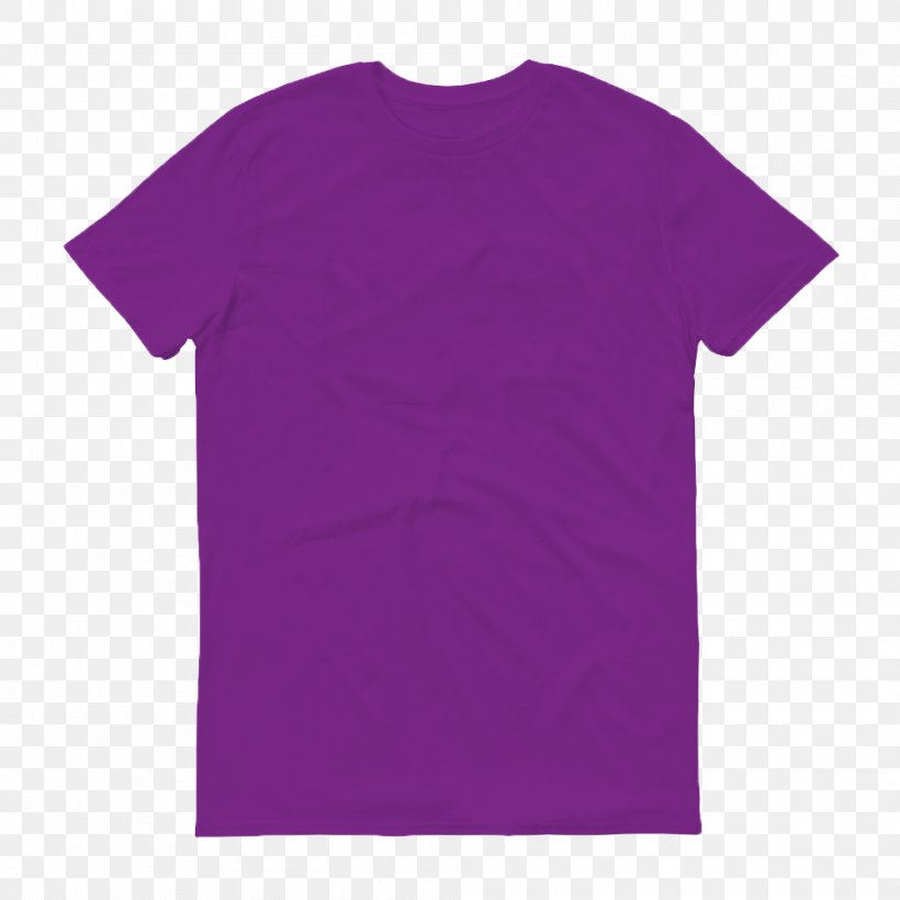 T-shirt Purple Sleeve Gildan Activewear, PNG, 1000x1000px, Tshirt, Active Shirt, Amethyst, Clothing, Gildan Activewear Download Free