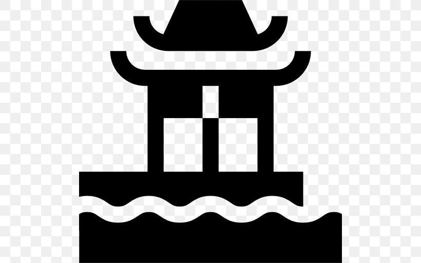 China Chinese Temple, PNG, 512x512px, China, Artwork, Black And White, Chinese Temple, Logo Download Free