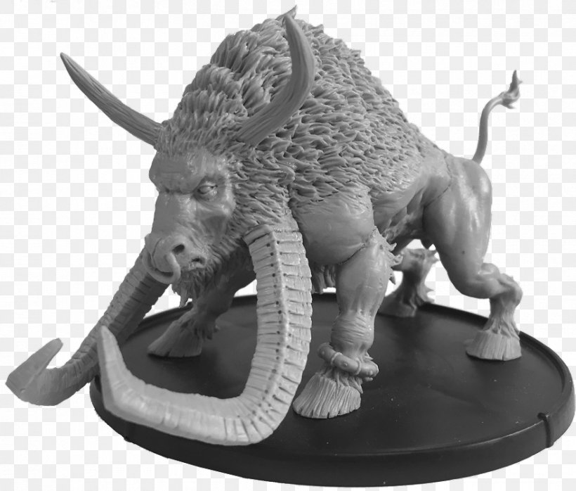 Dinosaur Cattle Statue White Mammal, PNG, 881x750px, Dinosaur, Black And White, Cattle, Cattle Like Mammal, Figurine Download Free
