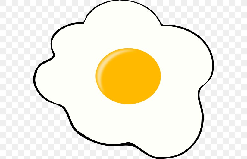 Fried Egg Yolk Clip Art, PNG, 600x530px, Fried Egg, Area, Artwork, Drawing, Egg Download Free