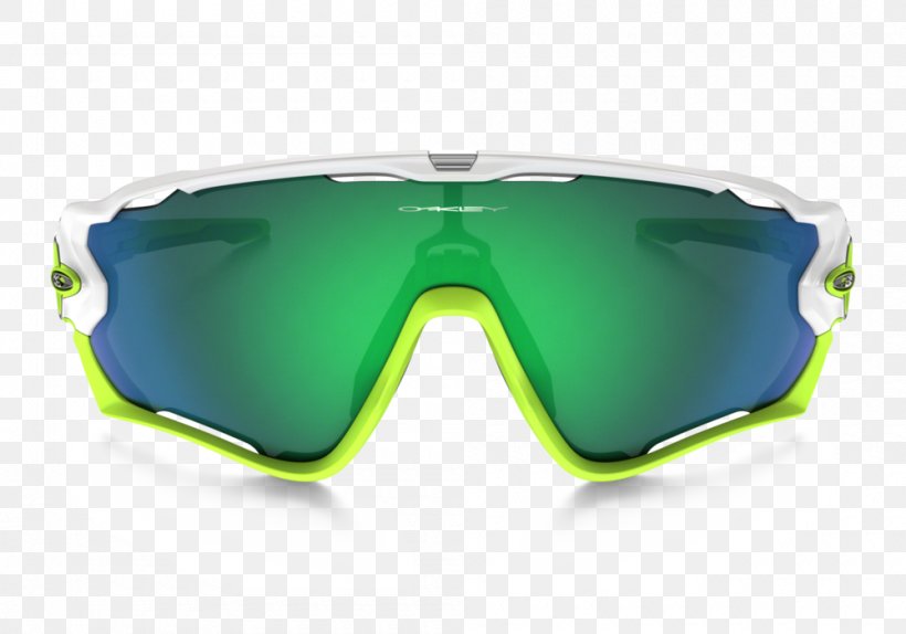 Oakley Jawbreaker Oakley, Inc. Sunglasses Bicycle Jade, PNG, 1000x700px, Watercolor, Cartoon, Flower, Frame, Heart Download Free