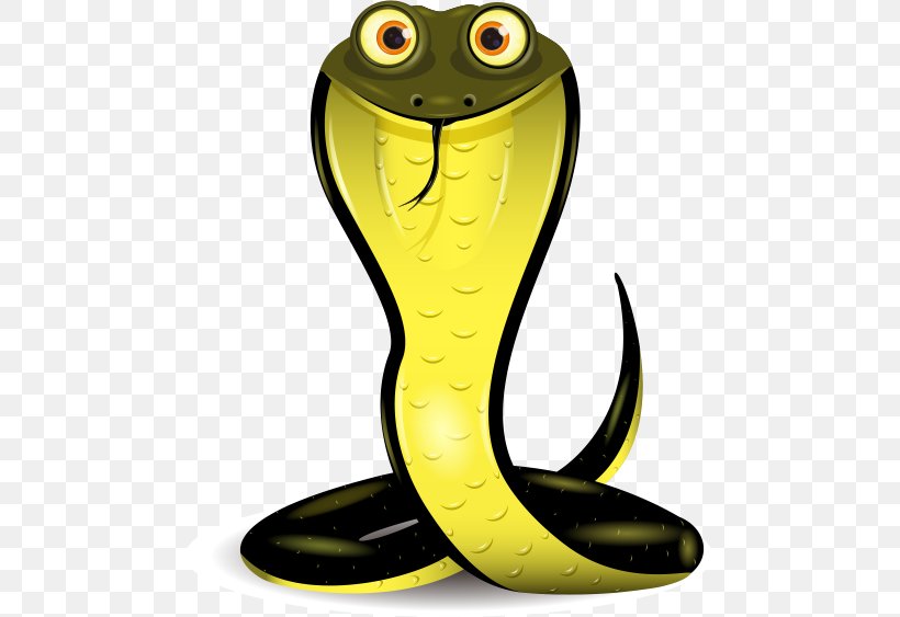Snake Cartoon Clip Art, PNG, 481x563px, Snake, Amphibian, Cartoon, Elapidae, Frog Download Free