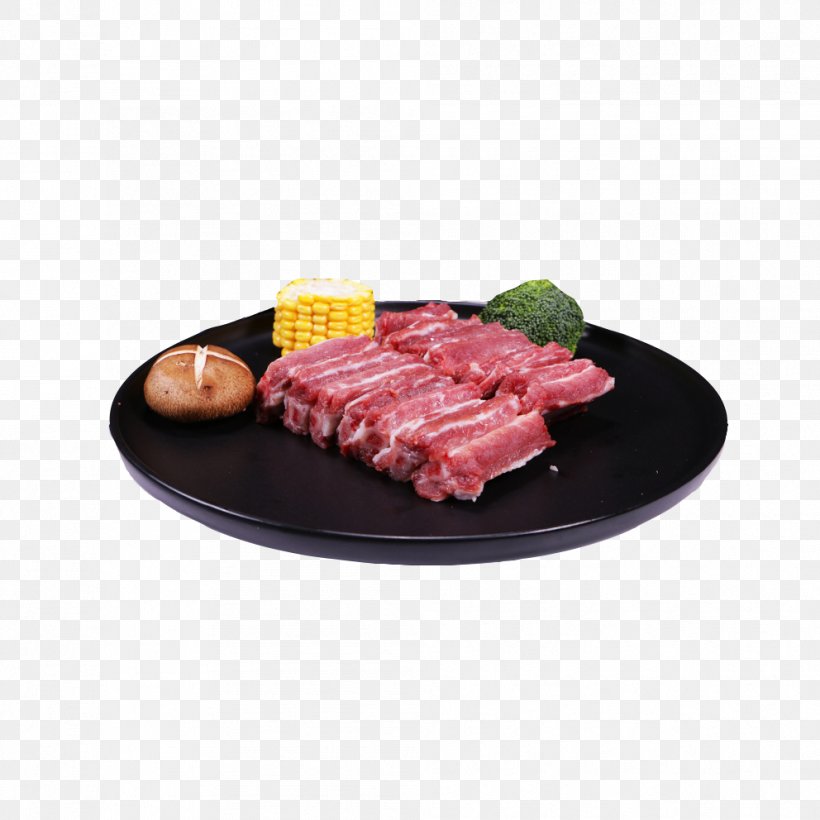 Spare Ribs Yakiniku Sirloin Steak Roast Beef, PNG, 992x992px, Watercolor, Cartoon, Flower, Frame, Heart Download Free