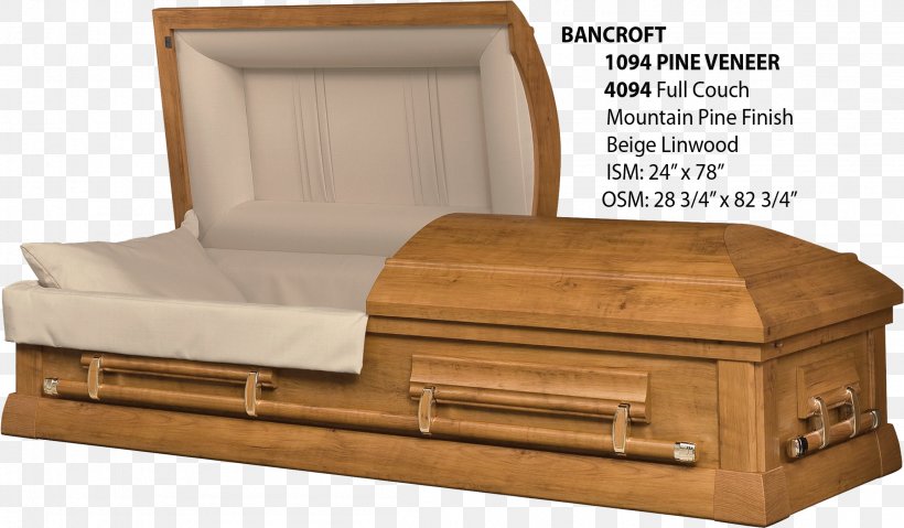 Coffin Wood Funeral Home Furniture Cremation, PNG, 2302x1347px, Coffin, Box, Burial, Cremation, Engineered Wood Download Free