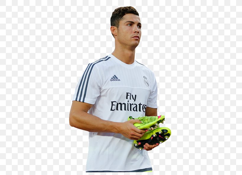 Cristiano Ronaldo Real Madrid C.F. Jersey FIFA Club World Cup Football, PNG, 423x594px, 2016, 2017, 2018, Cristiano Ronaldo, Arm Download Free