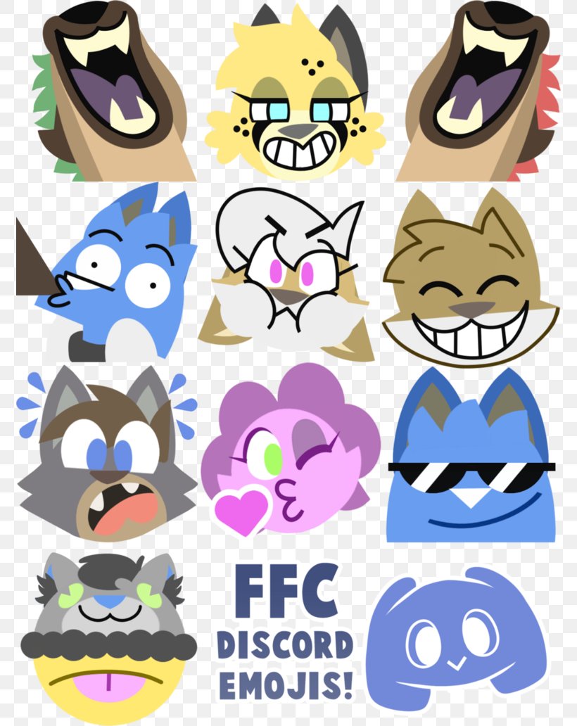Discord Emoji Furry Fandom Final Fantasy XIV Slack, PNG, 774x1032px, Watercolor, Cartoon, Flower, Frame, Heart Download Free
