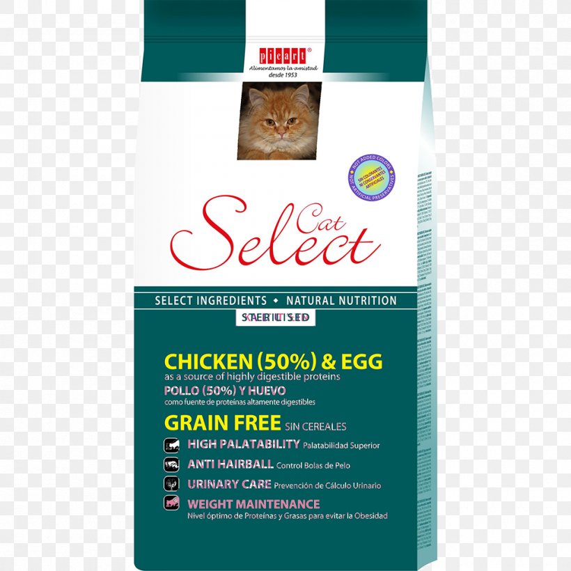 .cat Kitten Aliment Composé Food, PNG, 1000x1000px, Cat, Animal Husbandry, Brand, Cat Food, Cereal Download Free
