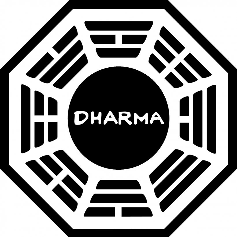 Desmond Hume Dharma Initiative Boone Carlyle Shannon Rutherford John Locke, PNG, 1331x1331px, Desmond Hume, Area, Bagua, Black, Black And White Download Free