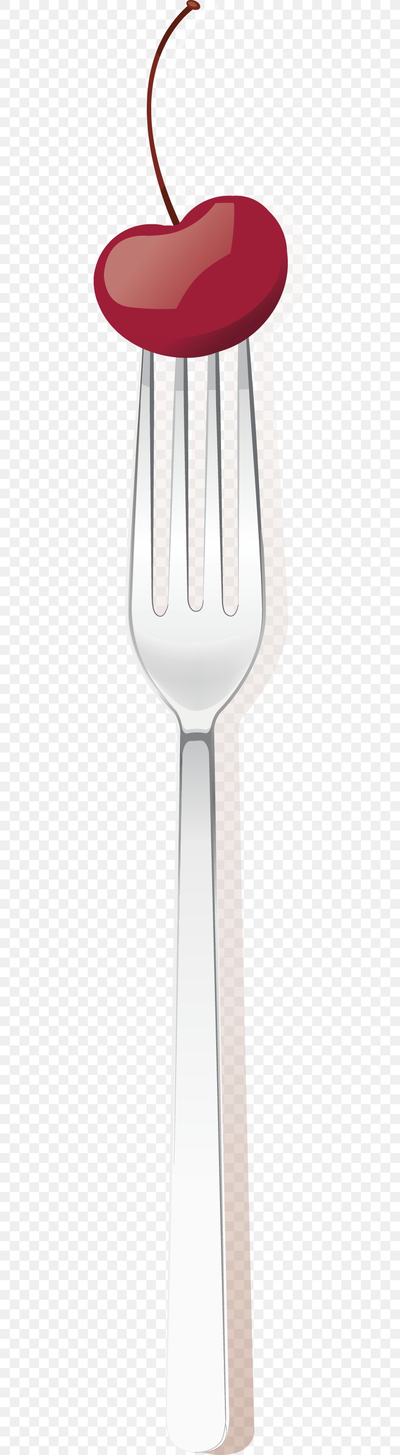 Fork Spoon Illustration, PNG, 435x2978px, Fork, Cutlery, Red, Spoon, Table Download Free
