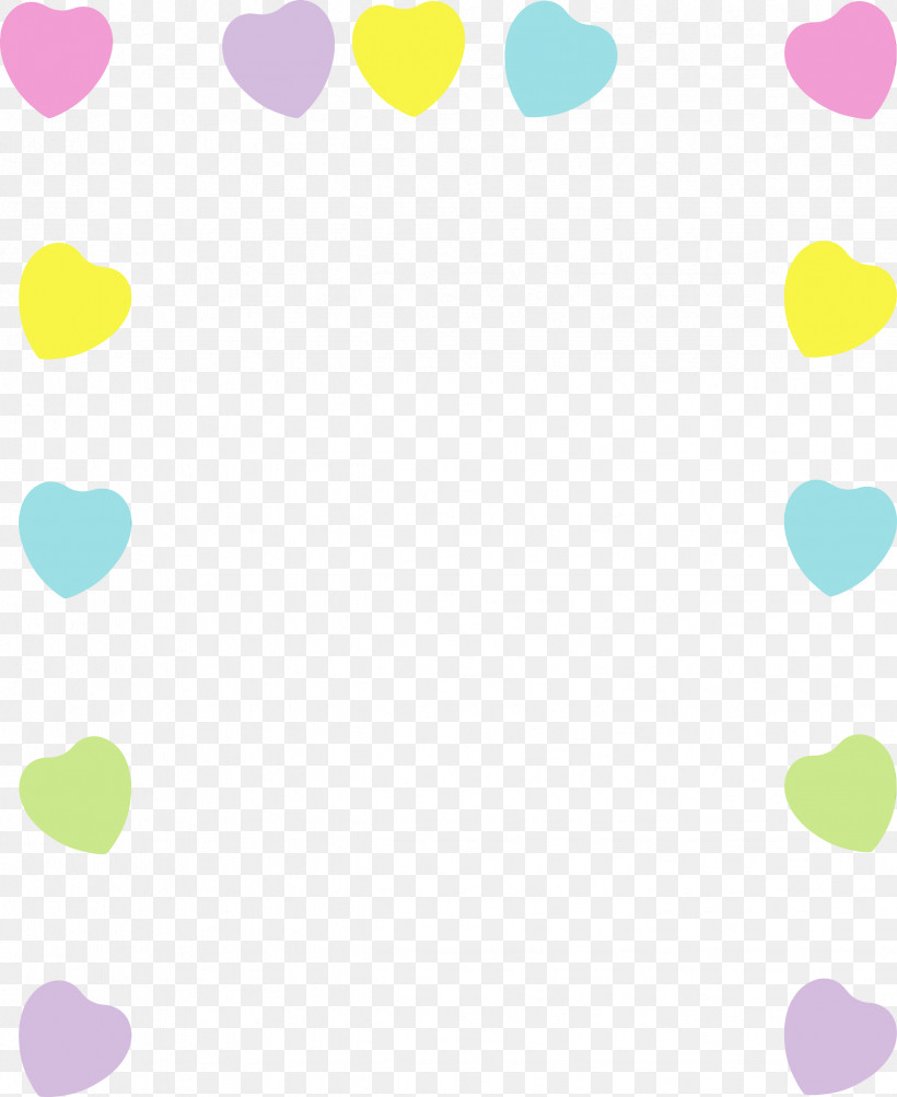 Polka Dot, PNG, 2451x3000px, Kawaii Heart, Circle, Heart, Paint, Polka Dot Download Free