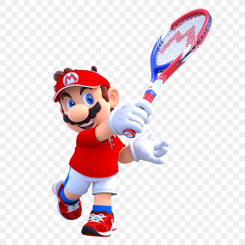 Mario Tennis Aces Mario Tennis: Power Tour Luigi, PNG, 1000x1000px, Mario Tennis Aces, Baseball Equipment, Fictional Character, Figurine, Luigi Download Free