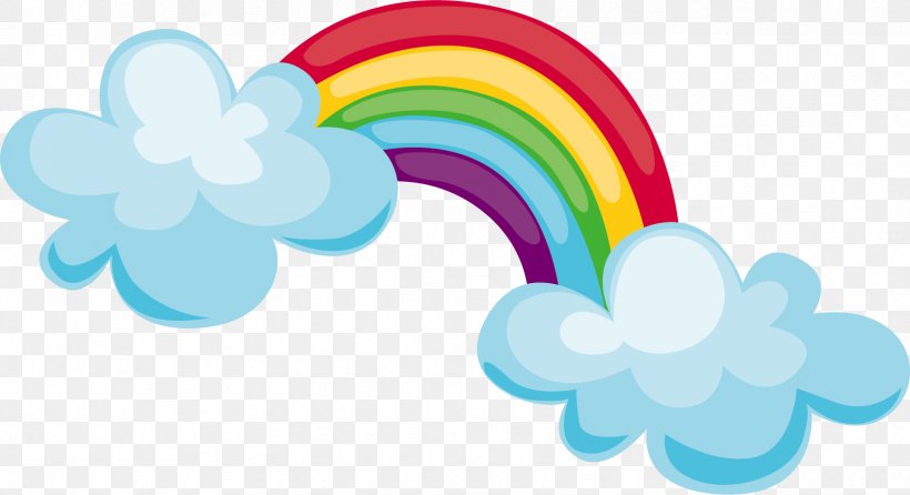 Rainbow Vector Material, PNG, 1664x906px, Rainbow, Autocad Dxf, Cloud, Color, Sky Download Free