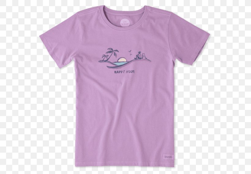 T-shirt Violet Magenta Lilac Clothing, PNG, 570x570px, Tshirt, Active Shirt, Clothing, Lavender, Lilac Download Free