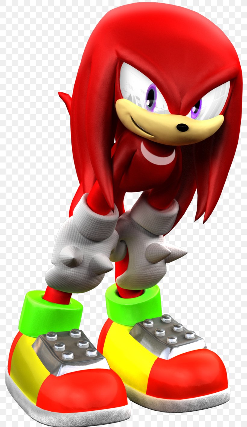 Knuckles The Echidna In Sonic The Hedgehog