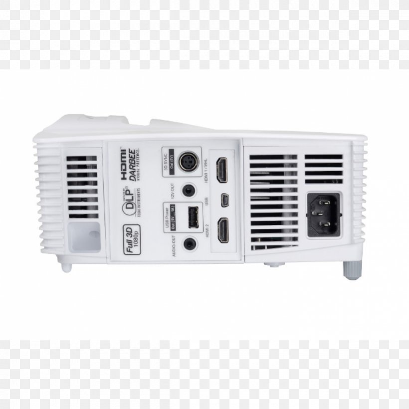 Throw Multimedia Projectors Optoma HD143X 1080p 3000 Lumens 3D DLP Home Theater Projector Optoma Corporation, PNG, 1200x1200px, Throw, Digital Light Processing, Electronics Accessory, Hardware, Home Theater Systems Download Free