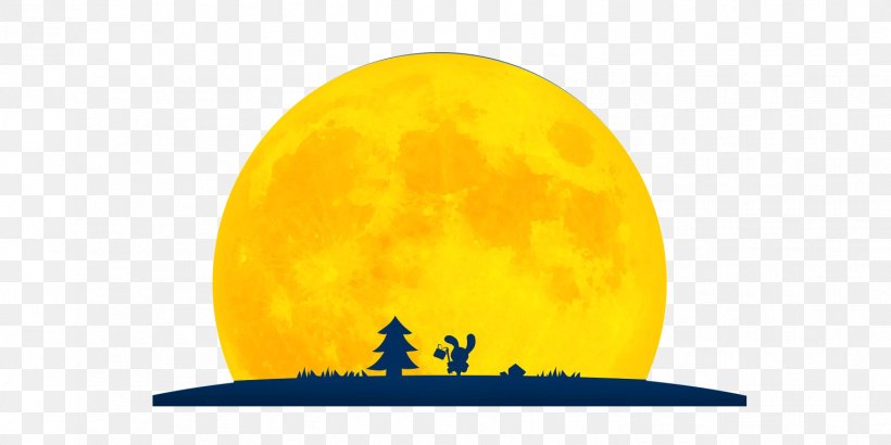 Yellow Moon Mid-Autumn Festival, PNG, 1518x759px, Yellow, Autumn, Data Compression, Festival, Full Moon Download Free