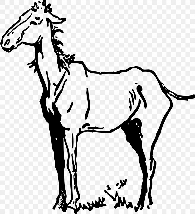 American Quarter Horse Friesian Horse Equestrian Clip Art, PNG, 2184x2400px, American Quarter Horse, Animal Figure, Art, Black, Black And White Download Free