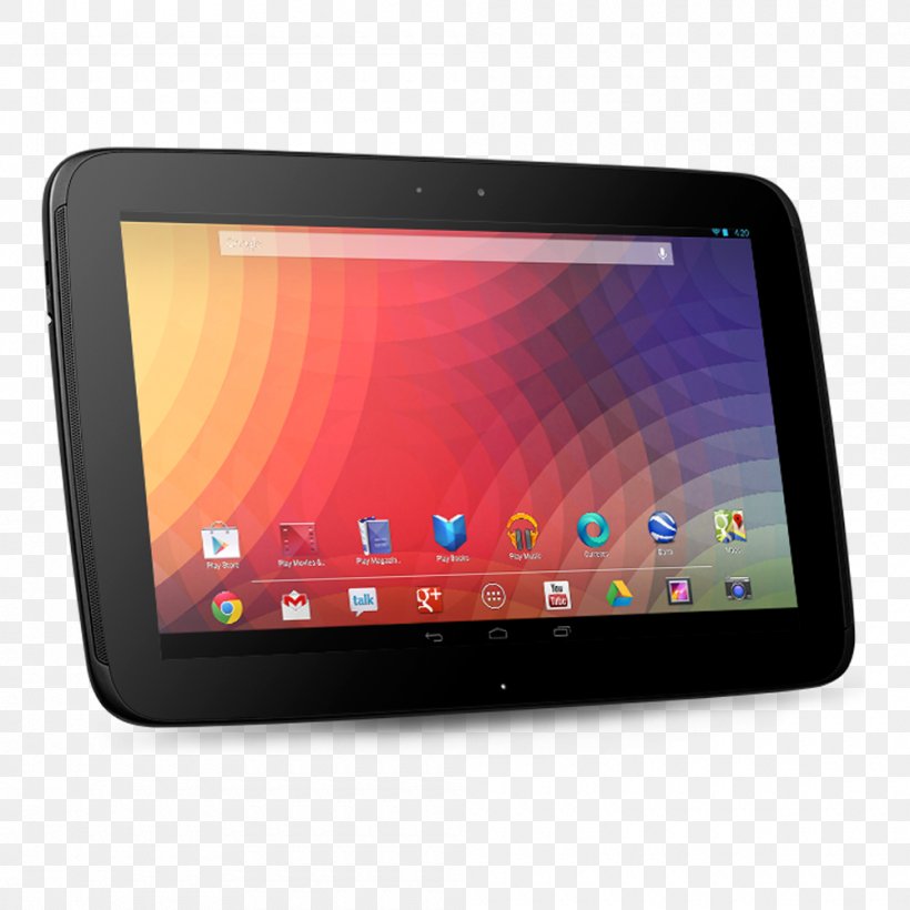 Nexus 10 Nexus 7 Wi-Fi Android Computer, PNG, 1000x1000px, Nexus 10, Android, Computer, Display Device, Electronic Device Download Free