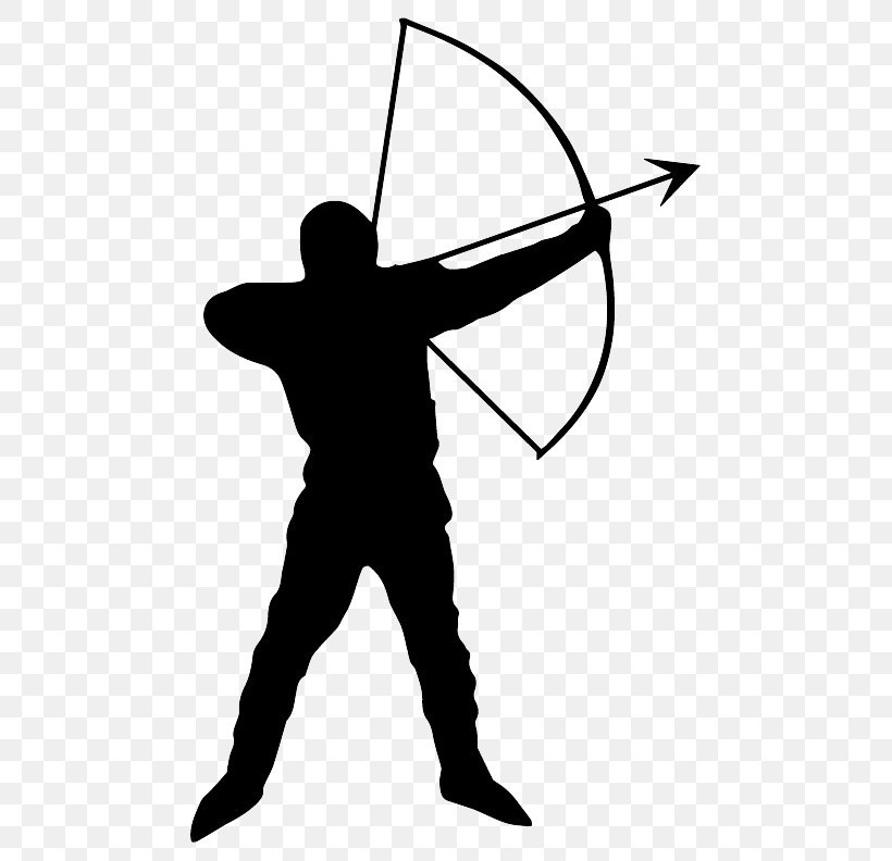 Clip Art Image Illustration Archery, PNG, 504x792px, Archery, Archer, Art, Bow, Bow And Arrow Download Free